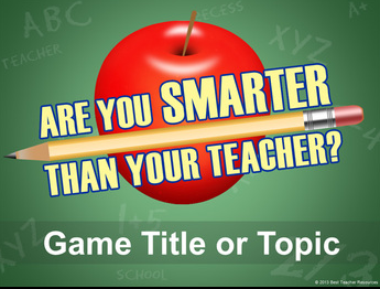 Are You Smarter Than A 5th Grader PowerPoint Template