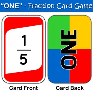 Fraction Card Game