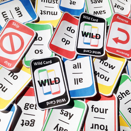Kindergarten Sight Words Card Game