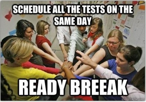 Teacher Meme - Tests