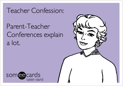 Teacher eCard - Parent Conferences